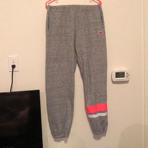 Pink sweatpants